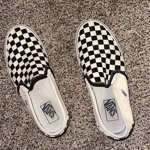 CLASSIC SLIP-ON CHECKERBOARD SHOE - vans